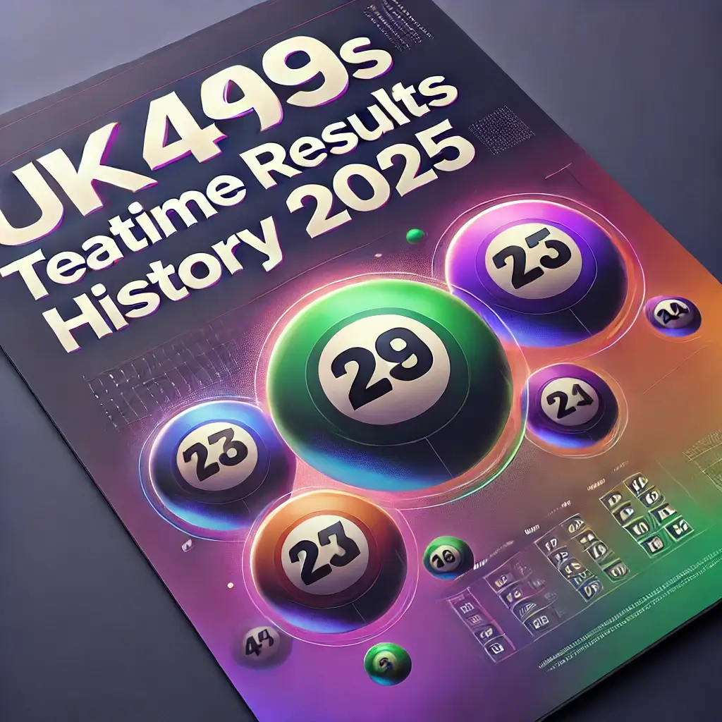 UK49s Teatime Results History 2025